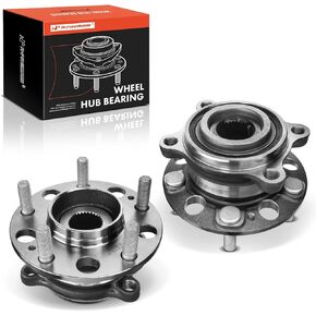 A-Premium 2 x Rear Wheel Bearing and Hub Assembly with 5-Lug Compatible with Hyundai Genesis 2009-2014, Genesis Coupe 2010-2016, Equus 2011-2016, Kia K900 2015-2016