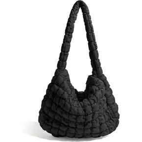 Tote bag for Women Puffer Bag Lightweight Quilted Padding Shoulder Bag