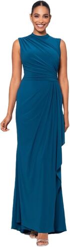 Xscape Women's Sleeveless High Neck Bodycon Formal Maxi Dress in Saudi Arabia