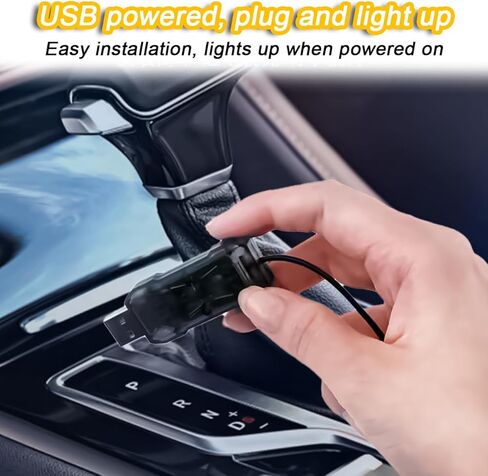 مصباح LED داخلي للسيارة من Mandark، شريط إضاءة نيون محيطي 7 في 1 مع تطبيق منفذ USB للتحكم في وضع مزامنة الموسيقى، أضواء الألياف البصرية الداخلية للمركبة، عالمي للمركبات الترفيهية وسيارات الدفع الرباعي والشاحنات in Kuwait