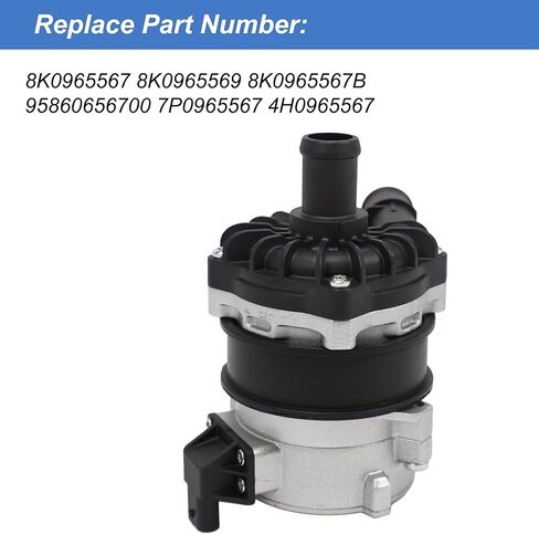 8K0965567 مضخة تبريد كهربائية محرك مضخة مياه متوافقة مع A4 A5 A6 A7 A8 Q5 Q7 كايين فلاينج سبير 8K0965569 in Kuwait