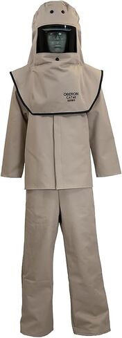 Oberon Arc Flash Kit - 40 CAL- Includes Arc Flash Hood, Coat and Bib Suit- CAT SERIES in Kuwait