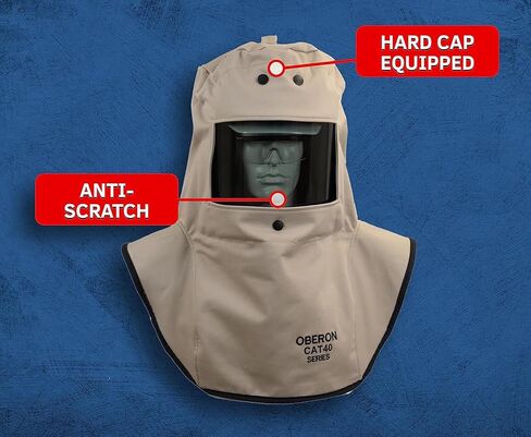 Oberon Arc Flash Kit - 40 CAL- Includes Arc Flash Hood, Coat and Bib Suit- CAT SERIES in Kuwait