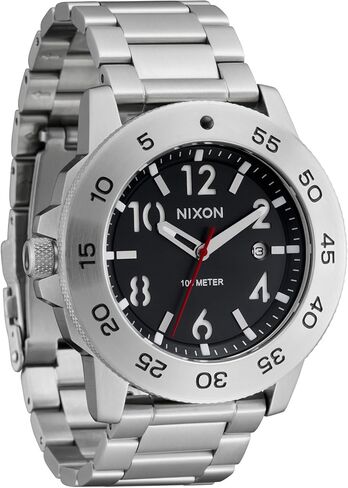 NIXON Smyth 44 A1414-100m Water Resistant Analog Watch (44 mm Face, 23 mm Stainless Steel Band) in Kuwait