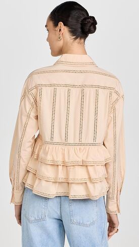 Ulla Johnson Women's Harper Blouse in Kuwait