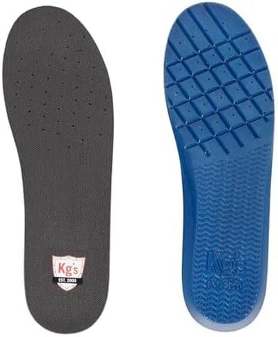 KG’s KG-Xtreme MAX Insoles - Memory Foam Shoe Insoles Men with Arch and Foot Support for All Day Comfort and Foot Pain Relief with Intellifresh Odor Eliminator (Size 14-15) in Kuwait