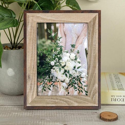 Vintage Photo Frames, 6x8 Wall Mounting Pictures Frame for Table Top Display in Kuwait