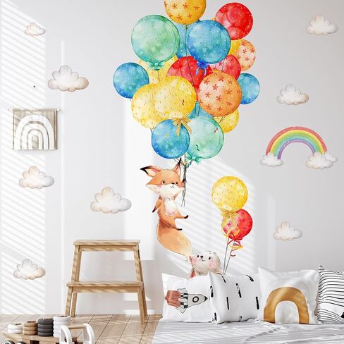 Clouds Wall Stickers Clouds Wall Decals Peel and Stick Removable Clouds Art Wall Decor for Living Room Bedroom Nursery Office in Saudi Arabia