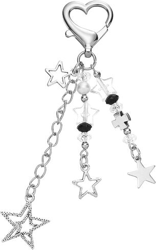 Cute Keychain Charms for Purses Handbags Backpack Accessories Y2K Aesthetic Keychain Women Girls Kawaii Bag Charm in Saudi Arabia