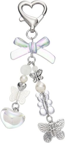 Cute Keychain Charms for Purses Handbags Backpack Accessories Y2K Aesthetic Keychain Women Girls Kawaii Bag Charm in Saudi Arabia