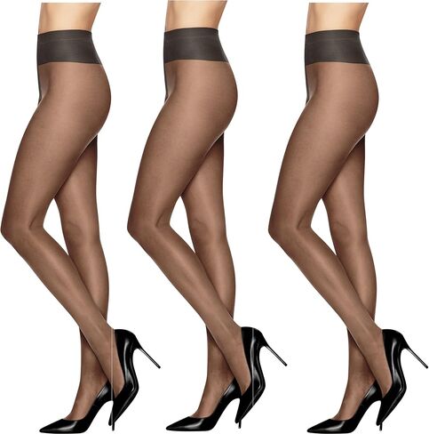 L'eggs Women's Energy 3 Pack All Sheer Panty Hose in Saudi Arabia