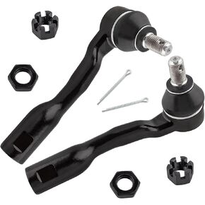 Left & Right Outer Tie Rod End ES80382 & ES80381 Fits 2003-2007 For Toyota Sequoia, 2003-2006 For Toyota Tundra