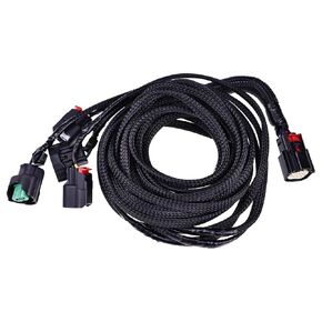 Front Headlight Fog Light Lamp Wire Harness Plug 68259674AA 68259674AB Compatible with Dodge Challenger 2015-2022