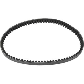 Drive Belt Compatible for Suzuki for AN125, Wear-Resistant Rubber Fiber Black Powersports V-Belt