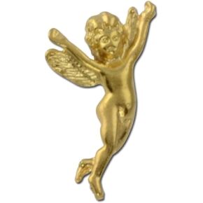 Guardian Angel Lapel Pin by StockPins - Gold Angel Pin for Good Luck and Protection, Ideal Gift for Loved Ones