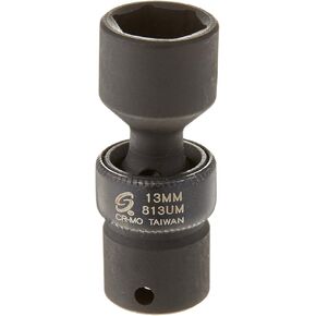 Sunex 813um 1/4-Inch Drive 13-Mm Universal Impact Socket