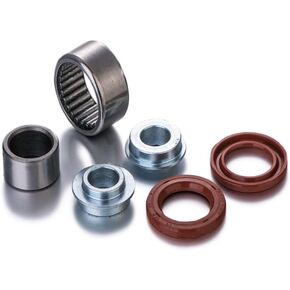 [Factory Links] Dirt Bike Lower Shock Absorber Bearing Kits compatible with some: HM, Honda, for exact fitment check description
