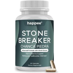 Chanca Piedra Stone Breaker Kidney & Gallbladder Cleanse – Kidney Stone Dissolver & Passage Support - High Potency Phyllanthus Niruri with Magnesium, Potassium & Herbal Blend - 60 Capsules