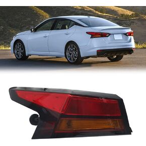 Outer Tail Light Compatible with Nissan Altima 2019-2022 [Halogen Type] Tail Lamp Taillight Rear Brake Lamp Assembly OE Style Replacement for 265506CA1B （Right Passenger Side）