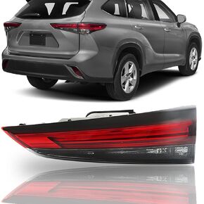 WFLNHB Right Side Inner Tail Light Assembly Replacement for Toyota Highlander 2020 2021 2022 Passenger Side Rear Brake Lamp 815800E180 TO2803156
