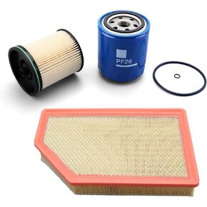 6.6L Duramax Filter Set PF26 Oil Filter TP1015 Fuel Filter A3248C (84554703) Air Filter Fit for 2020 2021 2022 2023 2024 Chevy Silverado 2500HD 3500HD GMC Sierra 2500HD 3500HD