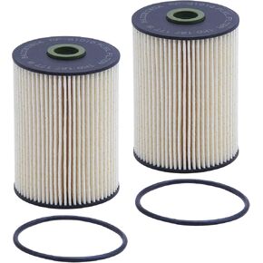 2 Pcs BAIZHIHUA PU 936/1 X Fuel Filter Fits A3 1.9 TDI 2003-2010 VW Beetle 2.0 TDI 2012-2016 Caddy 1.6 TDI 2010-2020 Golf 2.0 TDI 2004-2013 Replaces 1K0127177B, 1K0127434B, E87KPD150, 33832, EF-31010