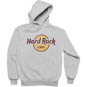 Hard Rock Classic Pullover Hoodie Grey