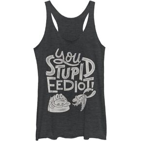 Nickelodeon Ren & Stimpy You Stupid Women's Racerback Tank Top
