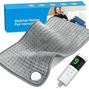 XXL Heating pad for Back Pain Relief Period Cramps auto Shut Off Electric Menstrual Heating Pads Large for Cramps Neck and Shoulders Back Pain Relief FAS Body Heat pad Gift for Women and Men