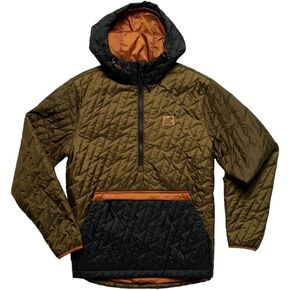 Howler Bros Men's Voltage Quilted Pullover, Pinegrove