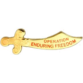 United States Enduring Freedom Lapel Pin