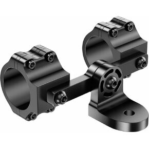 1PC Upgraded Double-Clamps Heavy Duty UTV Whip Mount, 360° Adjustable UTV Flag Mount, Whip Light Mount Bracket for 1.75" to 2" UTV Roll Bar, Antenna, ATV Polaris RZR SXS Jeep Can Am