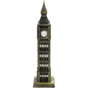 Vaguelly Big Ben Clock Tower Statue Architecture England Big Ben Tower Model Collectible Figurine Tourism Souvenir Desktop Decoration