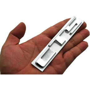 1x CTS Metal Letter Emblem Nameplate Sport Compatible with CTS V Rear Trunk Decklid Letter Badge (Chrome)