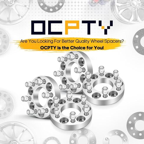 OCPTY 6x4.5 to 6x4.5 Wheel Spacers for Dakota for Durango for Viper 1 inch 1/2 Studs 71.5mm Hub Bore Forged Wheel Spacers 6 lug 4PCS in Saudi Arabia