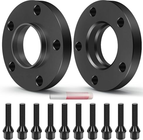 OCPTY 2PCS 5x120 to 5x120 Wheel Spacers 20mm 12x1.5 Studs 74.1mm Hub Bore Forged Hub Centric Wheel Spacers 5 Lug fit for 525i for 528i for 530i for 540i for M5 in Saudi Arabia