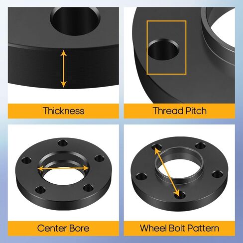 OCPTY 2PCS 5x120 to 5x120 Wheel Spacers 20mm 12x1.5 Studs 74.1mm Hub Bore Forged Hub Centric Wheel Spacers 5 Lug fit for 525i for 528i for 530i for 540i for M5 in Saudi Arabia