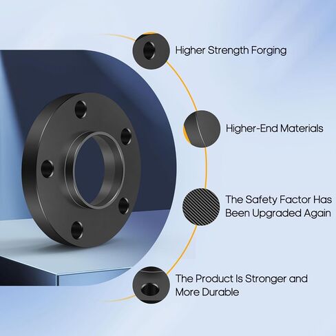 OCPTY 2PCS 5x120 to 5x120 Wheel Spacers 20mm 12x1.5 Studs 74.1mm Hub Bore Forged Hub Centric Wheel Spacers 5 Lug fit for 525i for 528i for 530i for 540i for M5 in Saudi Arabia