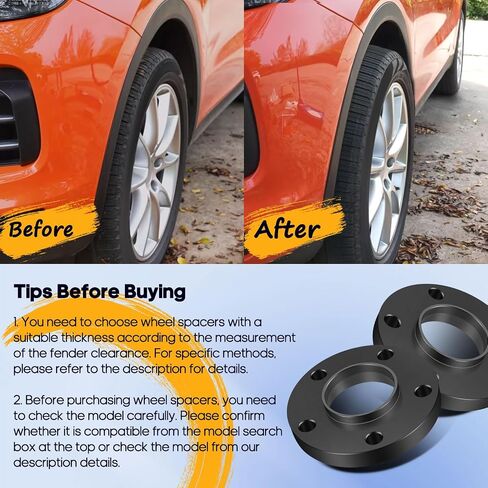 OCPTY 2PCS 5x120 to 5x120 Wheel Spacers 20mm 12x1.5 Studs 74.1mm Hub Bore Forged Hub Centric Wheel Spacers 5 Lug fit for 525i for 528i for 530i for 540i for M5 in Saudi Arabia