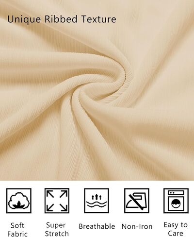 COOFANDY Athletic Fit Dress Shirts for Men Ribbed Knit Textured Button Down Shirts in Saudi Arabia