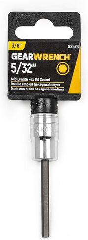 GEARWRENCH مقبس سداسي متوسط ​​الطول مقاس 3/8 بوصة، 5/32 بوصة - 82523 in Saudi Arabia