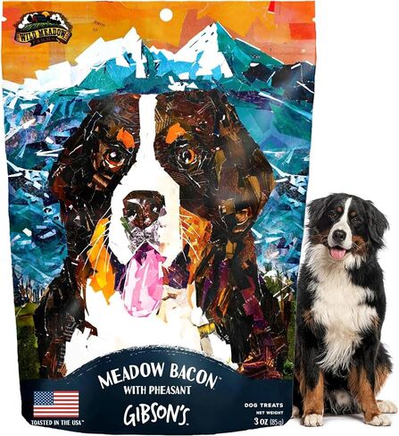 Wild Meadow Farms - Gibson's Toasted Turkey, Soft Jerky Dog Treats, Crafted with Real Meat, Aromatic, and Grain-Free for Training and Rewarding Dogs of All Breeds & Ages - 3 Ounce Pouch in Saudi Arabia