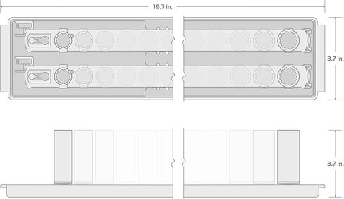 TEKTON 1/2 Inch Drive Deep 12-Point Socket Set with Rails, 23-Piece (10-32 mm) | SHD92121 in Saudi Arabia