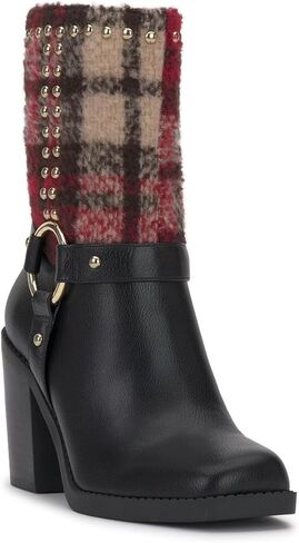 Jessica Simpson Womens Faux Leather Studded Mid-Calf Boots in Saudi Arabia