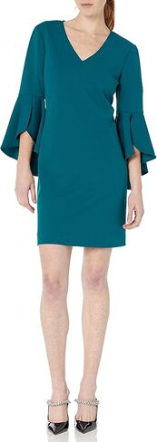 Trina Turk Women's Ruffle Flounce Sleeve Dress in Saudi Arabia