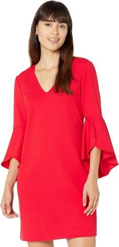 Trina Turk Women's Ruffle Flounce Sleeve Dress in Saudi Arabia