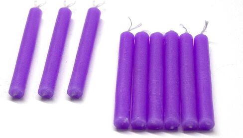 Pack of 20 Wicca Magic Ritual Small Mini Spell Chime Candles for Pagan and Witchcraft Altars (Pink) in Saudi Arabia