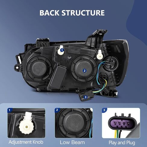 ECCPP Headlight Assembly for Chevrolet Sonic 2012-2016 Driver and Passenger Side Headlamps in Saudi Arabia