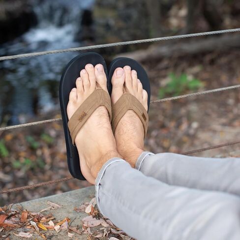Flojos Men's Levee Flat Sandal in Saudi Arabia