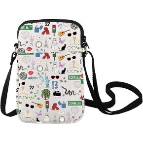 LEVLO Singer Album Crossbody Bag Singer Tour fans Gift Song Concert Shoulder Bag Singer Song Merchandise